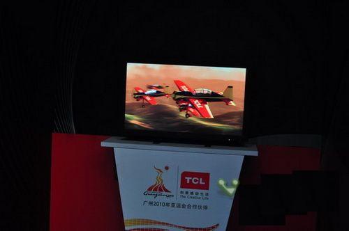 TCL 3D電視閃亮CEF，3D電視在2010真的“火”了