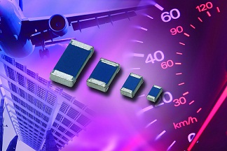 采用0402、0603、0805和1206外形尺寸的電阻器件