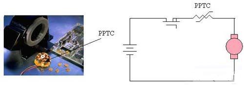 PolySwitch器件保護電機和驅動電子電路，