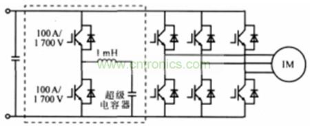 圖1:超級電容儲能原理圖