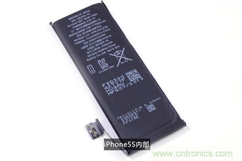 土豪金iPhone 5S拆解：內部結構升級，維修難度增加