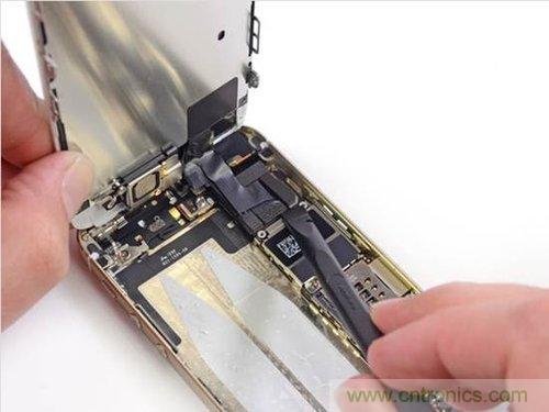 土豪金iPhone 5S拆解：內部結構升級，維修難度增加