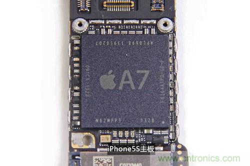 土豪金iPhone 5S拆解：內部結構升級，維修難度增加