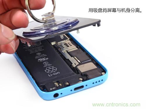 內(nèi)部能否出“彩”？“五彩機(jī)身”iPhone 5C拆解揭秘