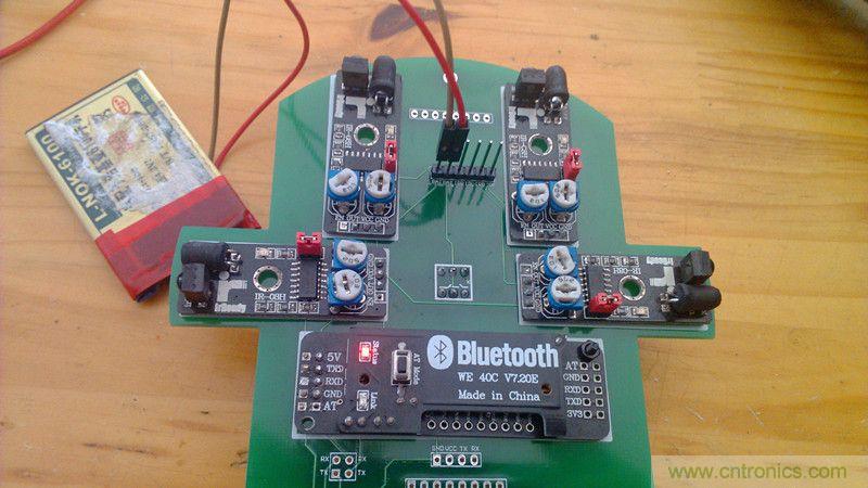 牛人力作！PCB版藍牙智能小車DIY