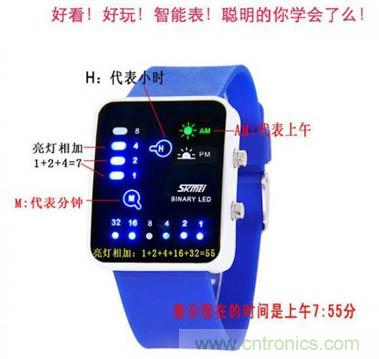 低調(diào)有內(nèi)涵！別人看不懂的LED電子表DIY