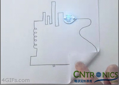 大開眼界，一支可以畫電路板的筆！