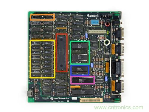 拆！古董級(jí)Macintosh 128K電腦