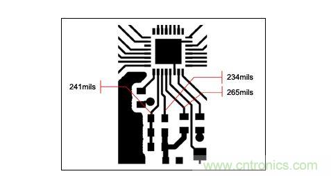 一個(gè)緊湊的PCB布局，寄生效應(yīng)會(huì)對(duì)電路產(chǎn)生影響。