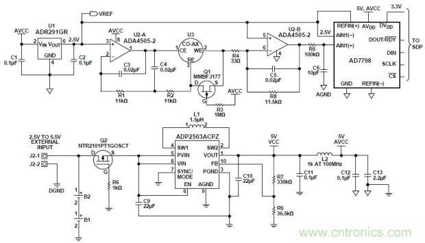 低功耗、單電源的電化學(xué)傳感器有毒氣體探測(cè)器