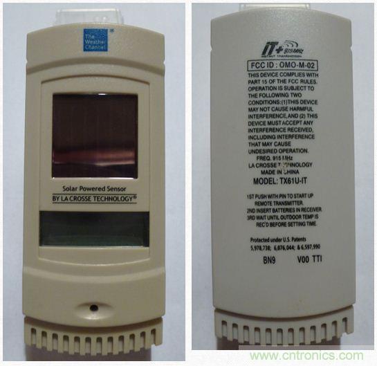 圖1：拆解前TX61U-IT的正面和背面圖片。