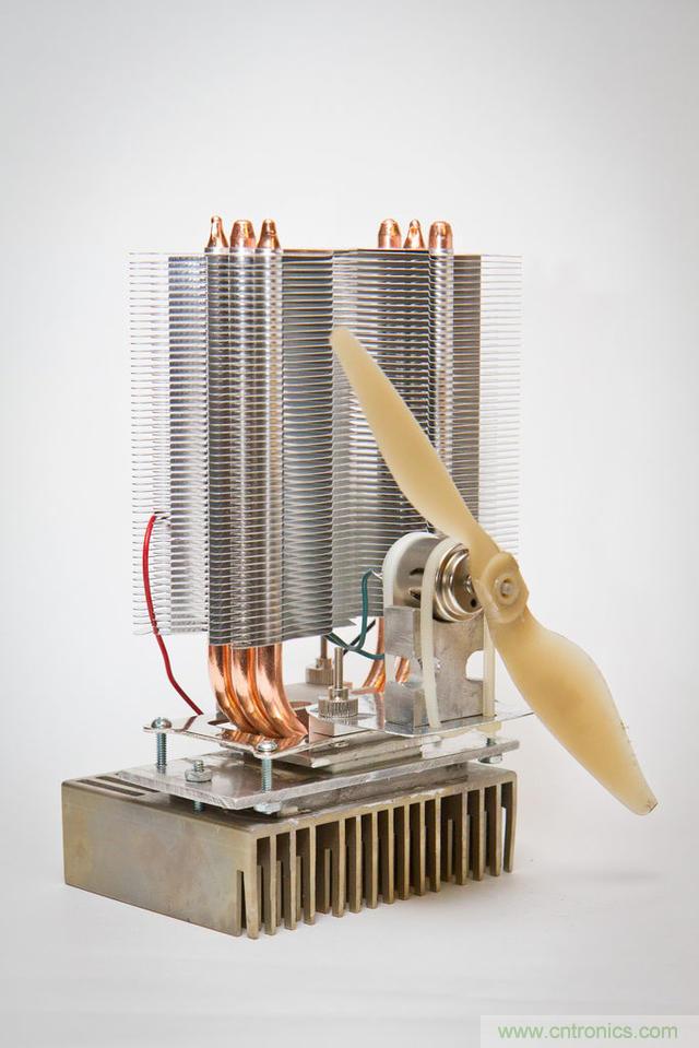 溫差發(fā)電機:不用電的“智能”風(fēng)扇