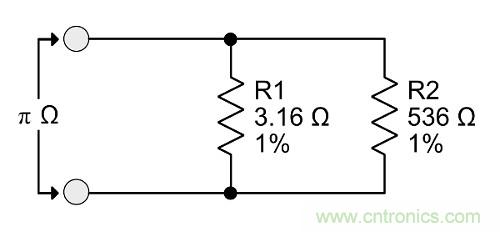 πΩ,1/(2π),eΩ等非標(biāo)準(zhǔn)電阻有哪些"妙用"？