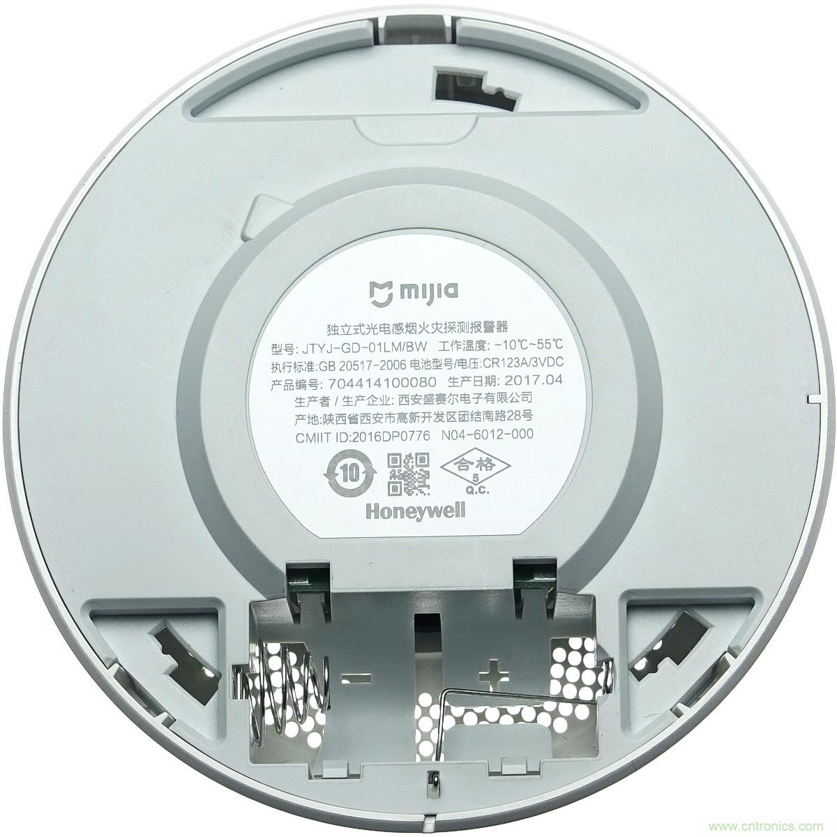 小米煙霧報警器拆解：一顆電池可用五年是如何做到的？
