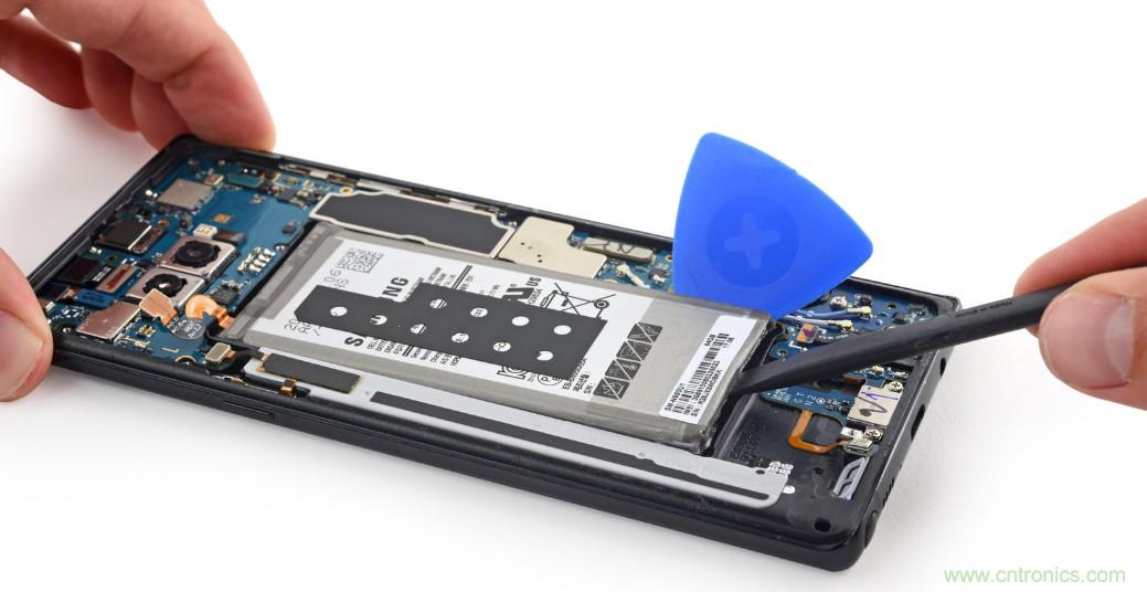 三星Note 8拆解，模塊化+分離式設(shè)計(jì)成趨勢？