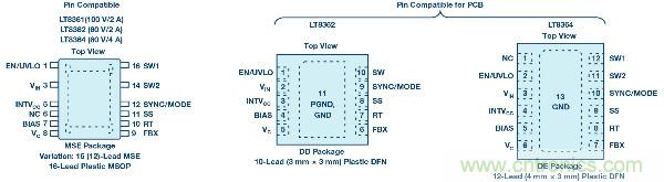 60 V和100 V、低IQ升壓、SEPIC、反相轉(zhuǎn)換器
