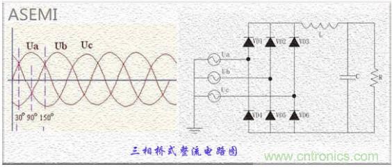 三相整流橋怎么接線？四腳整流橋接線圖
