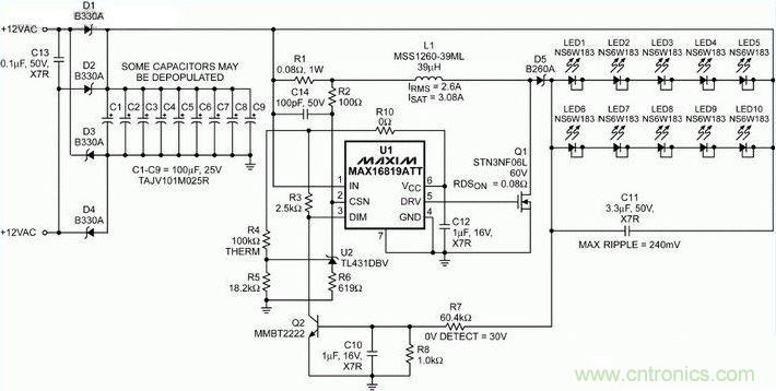 【收藏】LED燈驅(qū)動(dòng)電源電路圖大全 【收藏】LED燈驅(qū)動(dòng)電源電路圖大全