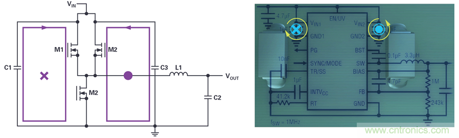 是否可以將低EMI電源安裝到擁擠的電路板上？