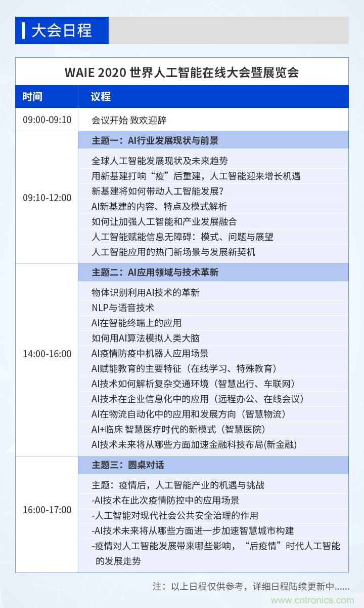 燃AI引擎，WAIE 2020世界人工智能大會震撼來襲！