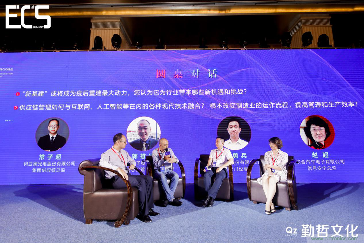 【ECS 2020】第二屆中國(guó)電子通信與半導(dǎo)體CIO峰會(huì)圓滿落幕！