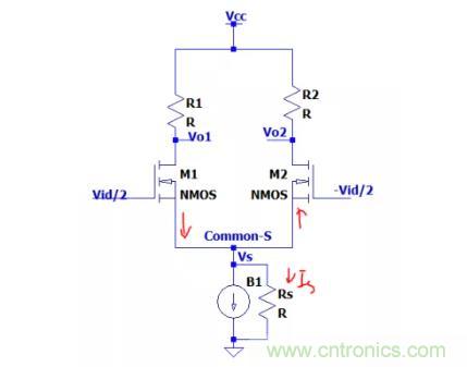 關(guān)于差分輸入電路和共模信號，差模信號關(guān)系的理解